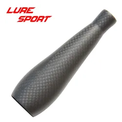 LureSport woven carbon Grip 11cm semi-circle cross section 3K carbon handle Rod Building component Rod Repair DIY blank