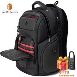 ARCTIC HUNTER Waterproof Backpack Men's Laptop Backpack School Bag for Teenagers Rucksack Multifunction Travel Backpacks Male