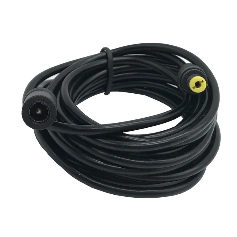 5,5mm x 2,1mm enchufe hembra a macho CCTV Cable de alimentación CC adaptador de cable de extensión cables de alimentación de 12V para cables de extensión de alimentación de cámara