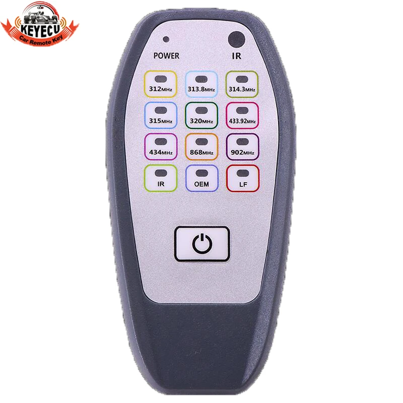 

Remote Control Frequency / IR / LF Coil Tester 312MHz /313.8MHz /314.3MHz /315MHz / 320MHz / 433.92MH / 434MHz / 868MHz / 902MHz