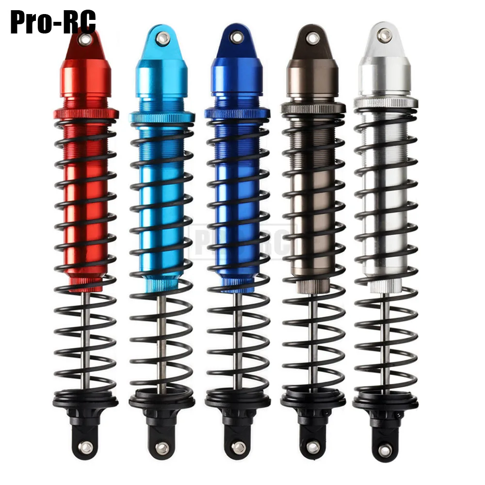 

2Pcs Oil Shock Absorbers Damper #7761 Part 175-218mm Aluminum Metal For RC 1/5 Traxxas X-Maxx X Maxx XMaxx 77076-4 Crawler Car