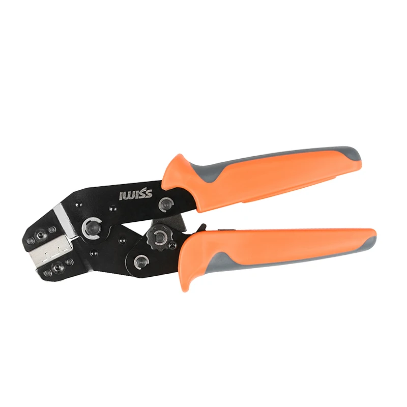 IWISS SN-03BM Ratchet Crimping Tool 0.08-0.14mm² Crimping pliers For D-SUB/1.25/ZH1.5 plug spring terminals wire crimp tools