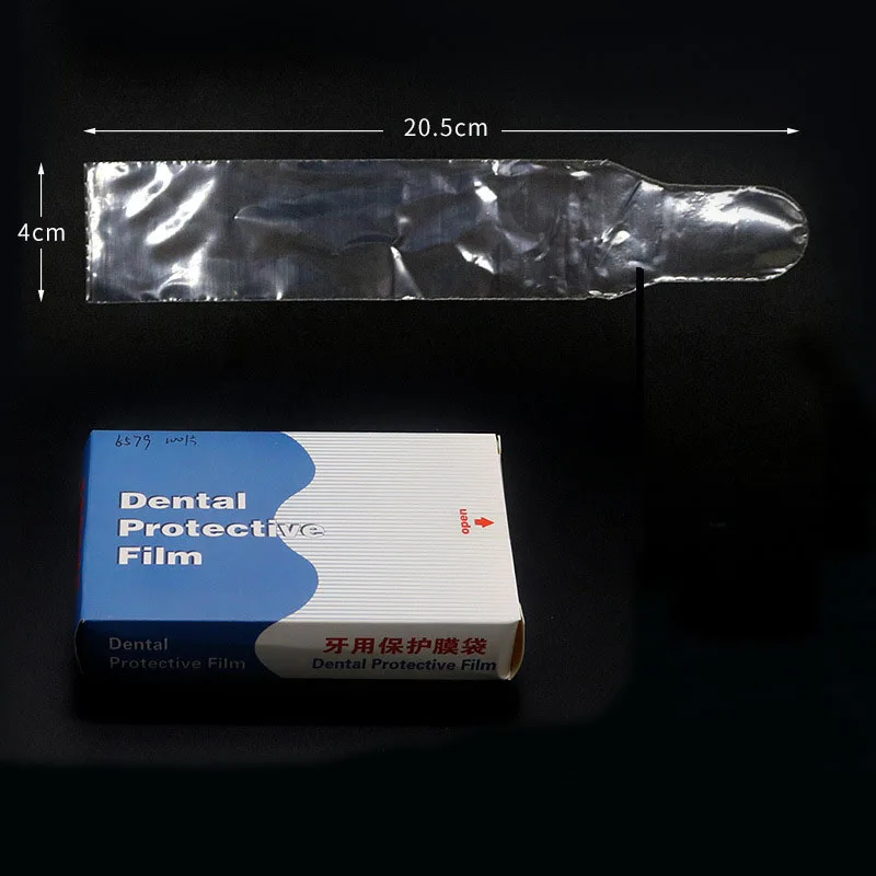 100-500pcs Dental Disposable Film Bag Plastic for Endoscope Scaler Light Curing Dentistry Tool Supplies Lab Tool