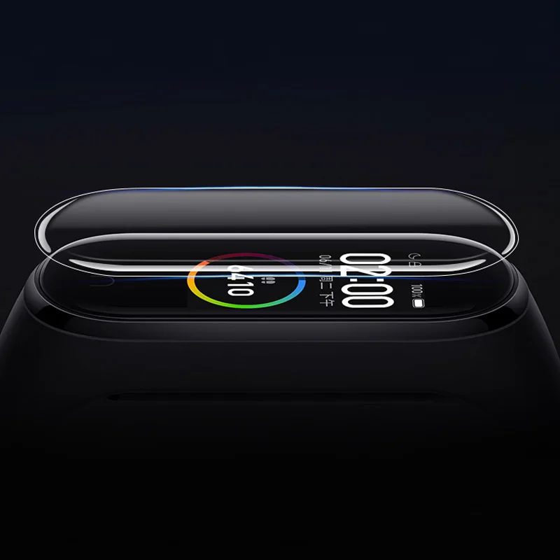 5 قطعة بولي TPU لينة التغطية الكاملة واقية فيلم الحرس ل شاومي Mi الذكية الفرقة 6 Mi Band6 الذكية معصمه حامي الشاشة غطاء