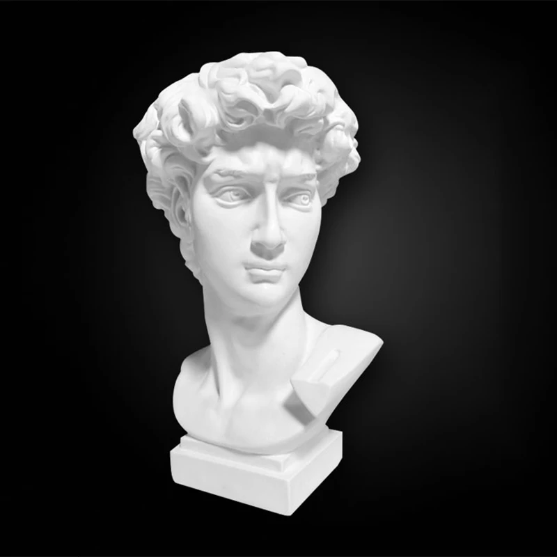 ديفيد رئيس الجص تمثال فينوس الزفاف الديكور الحلي الشمال ديكور المنزل الإله اليوناني القديم أبولو النحت غرفة ديكور