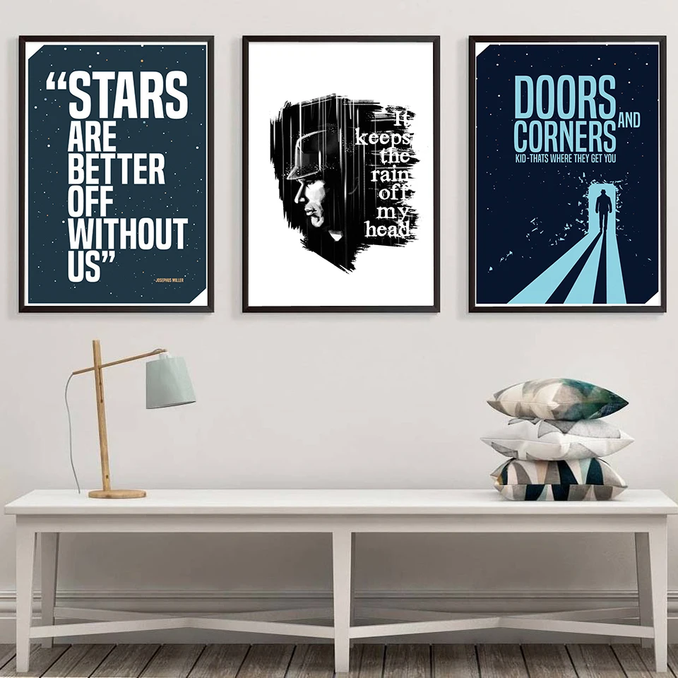 The Expanse Miller Quote Poster It Keeps My Head From Raining Canvas Painting Wall Pictures and Prints Nordic Home Decor