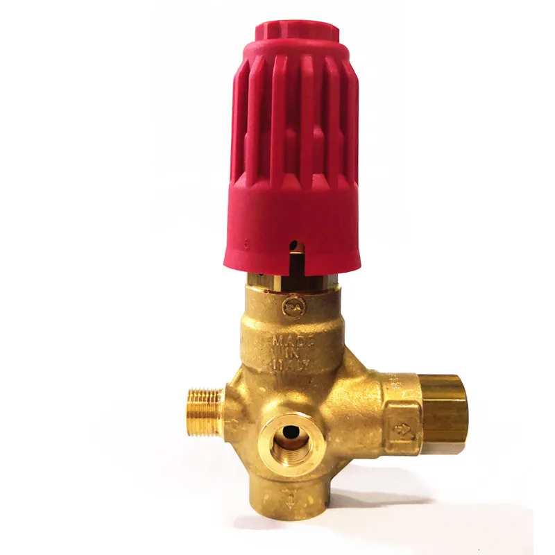

VB350 Brass Plunger Pump Pressure Regulating Valve Piston Pump Pressure Regulator External Bypass Unloader Valve 40LPM 0-350BAR