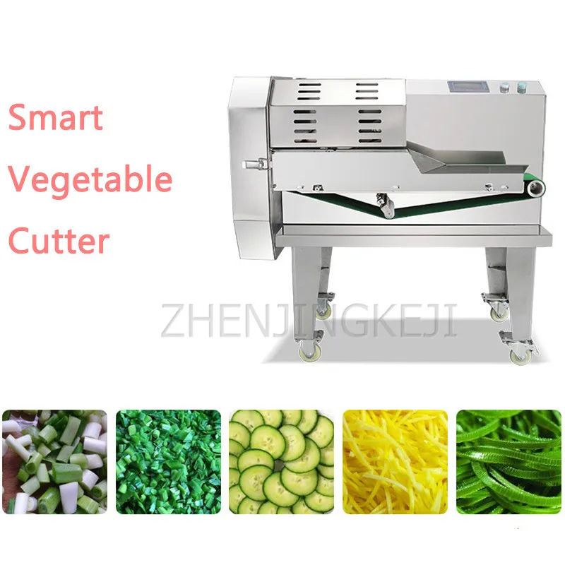 상업용 지능형 완전 자동 야채 절단 기계, 다기능 절단 접시, 스테인레스 스틸, 호텔 주방 장비
