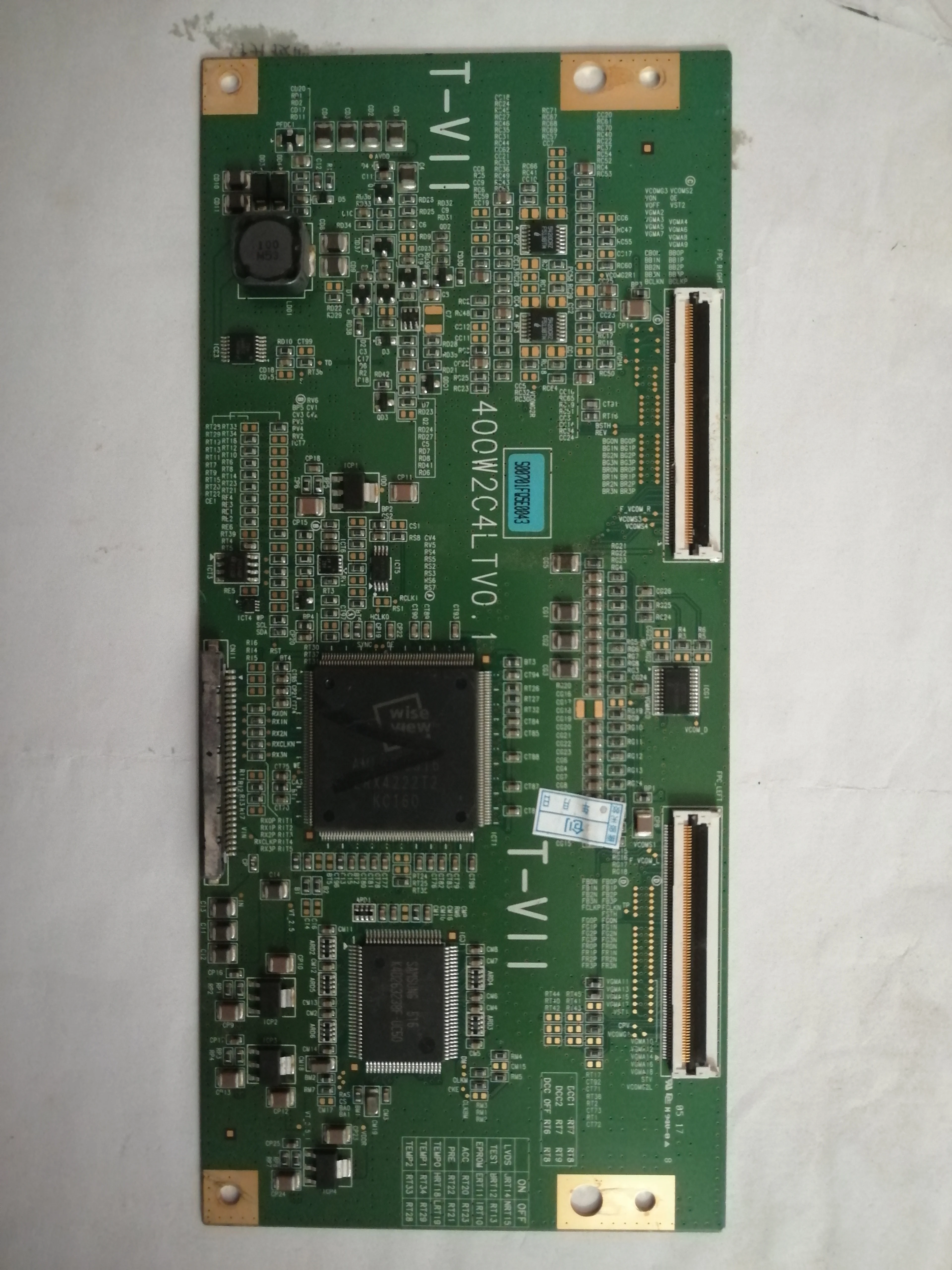 400W2C4LTV0.1 AT-V11 LCD مجلس المنطق مجلسLTA400W2-L01 T-CON ربط المجلس