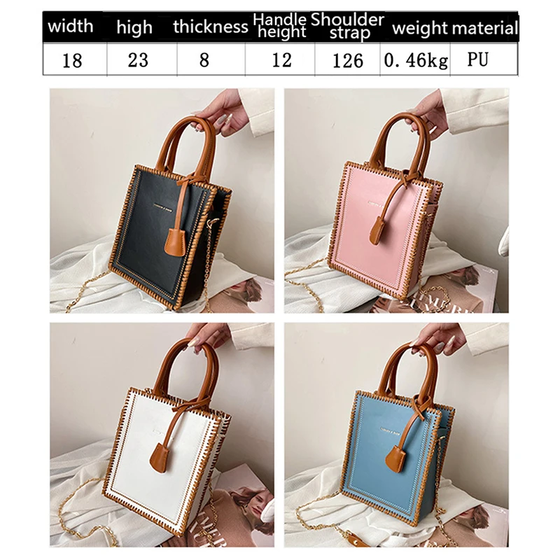 High Quality DIY Handmade Backpack Woven Bag Set Hand Stitching Handles Women Handbag Shoulder Strap Customize Bag Accessories