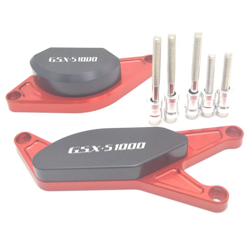 

For SUZUKI GSX-S1000 GSX-S1000F GSX-S 1000 2015 2016 GSXS1000 CNC POM Frame Slider Crash Pad Engine Stator Case Saver Cover