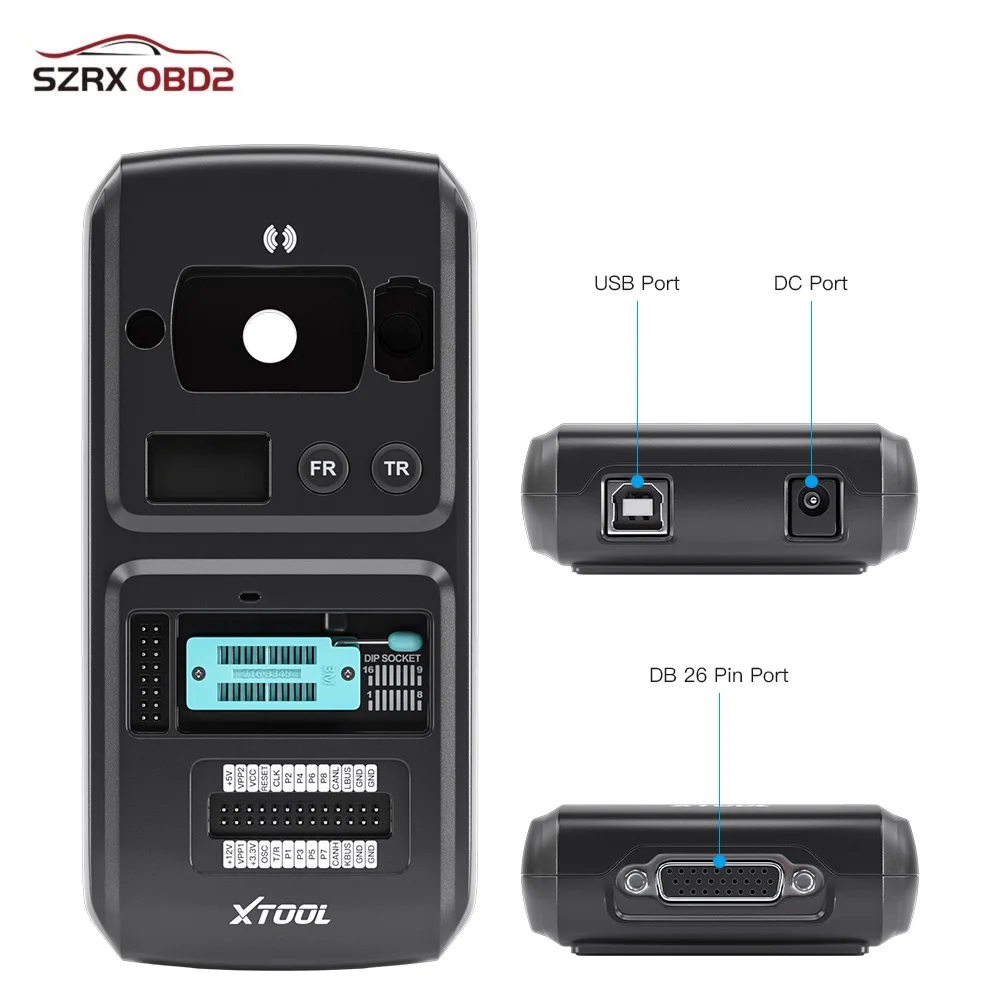 XTOOL KC501 Car Key & Chip Programmer Ecu Reader For Benz Infrared Key Write MCU/EEPROM Chip Work With X100 PAD3 A80 OBD2 Tool