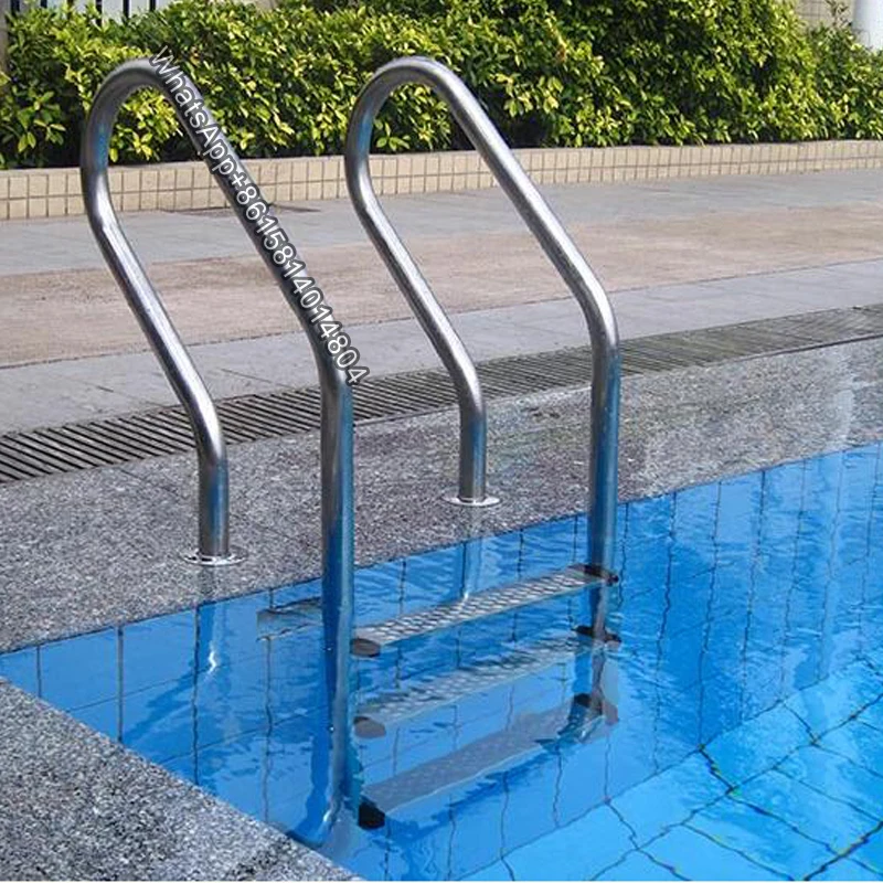 Swimming pool stainless steel escalator thickening/underwater escalator/foot pedal SF underwater handrail/Outdoor bath escalator