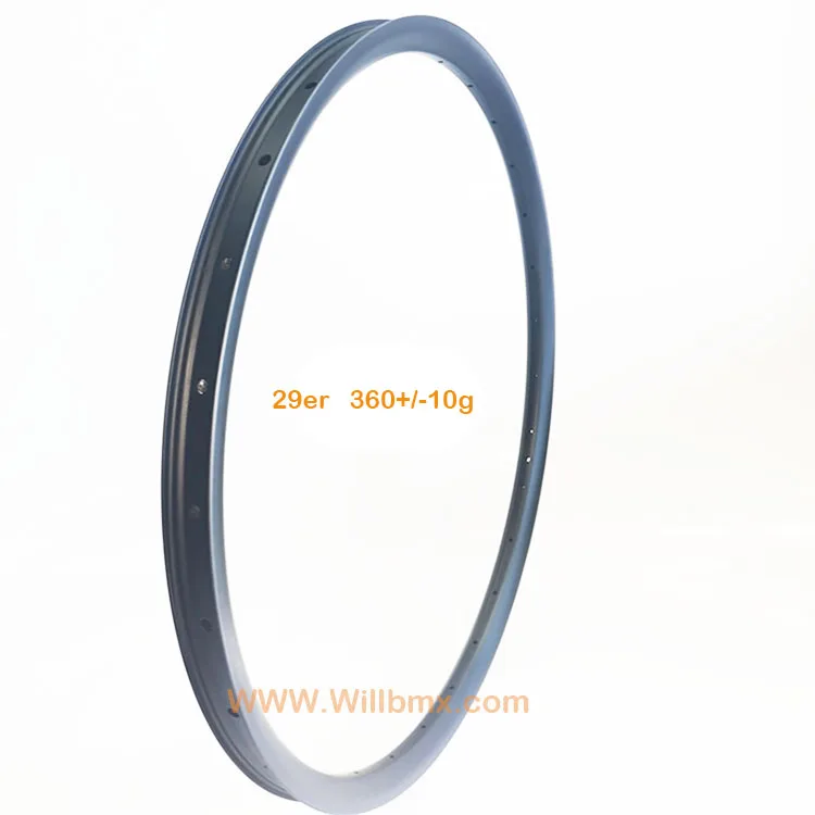 360±10gg ULTRA LIGHT 29er MTB XC 35mm clincher tubeless carbon rim 25mm deep UD matte glossy 24H 28H 32H gravel mountain wheel