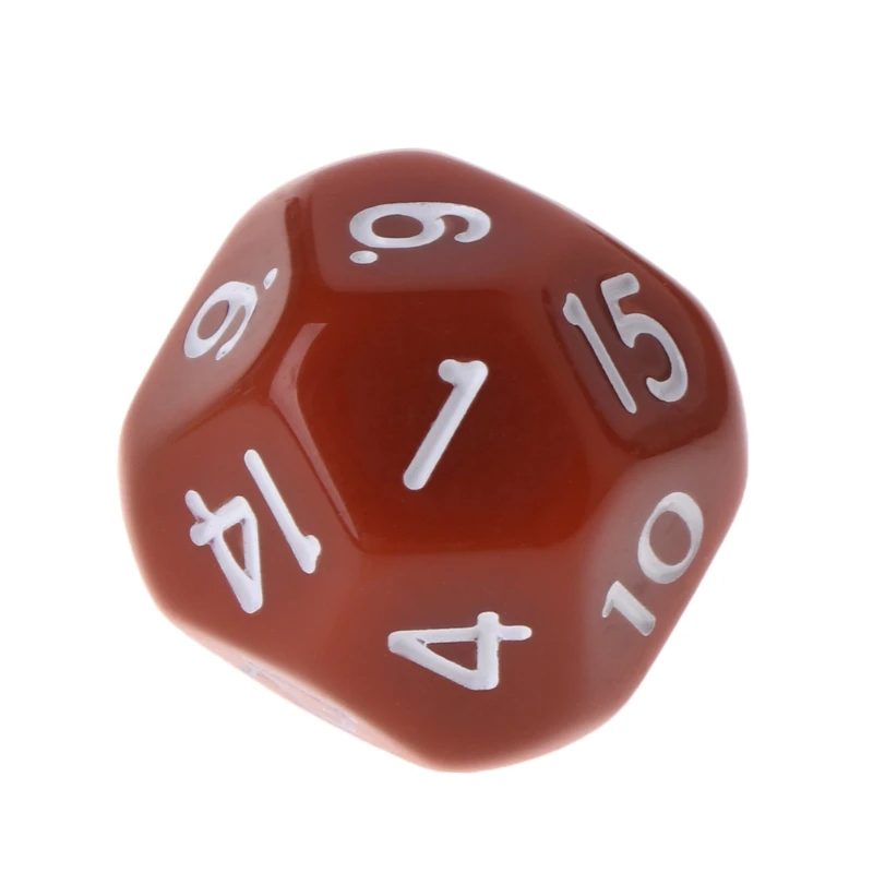 

2022 New 10pcs 16 Sided Dice D16 Polyhedral Dices For Dungeons and Dragons Table Games