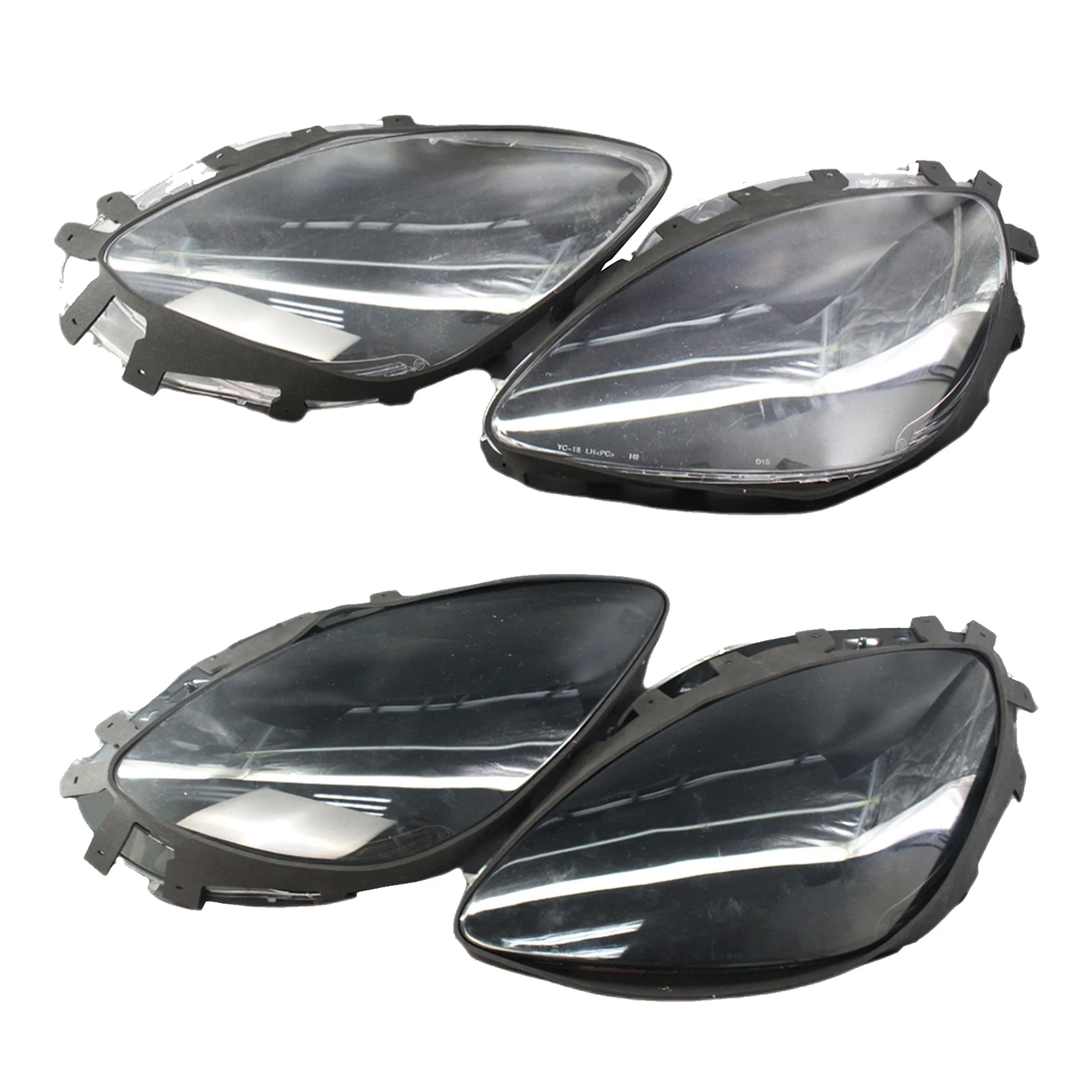 Headlight Lens Shell Covers For Corvette C6 2005-2013 20936417 20789711