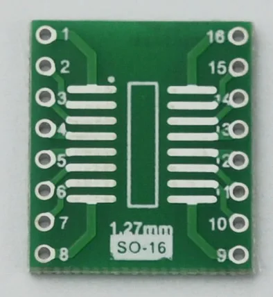 Lead-free SOP16 to DIP16 Wide-body Narrow-body Transfer Plate 16pin Transfer Seat MSOP16 SSOP