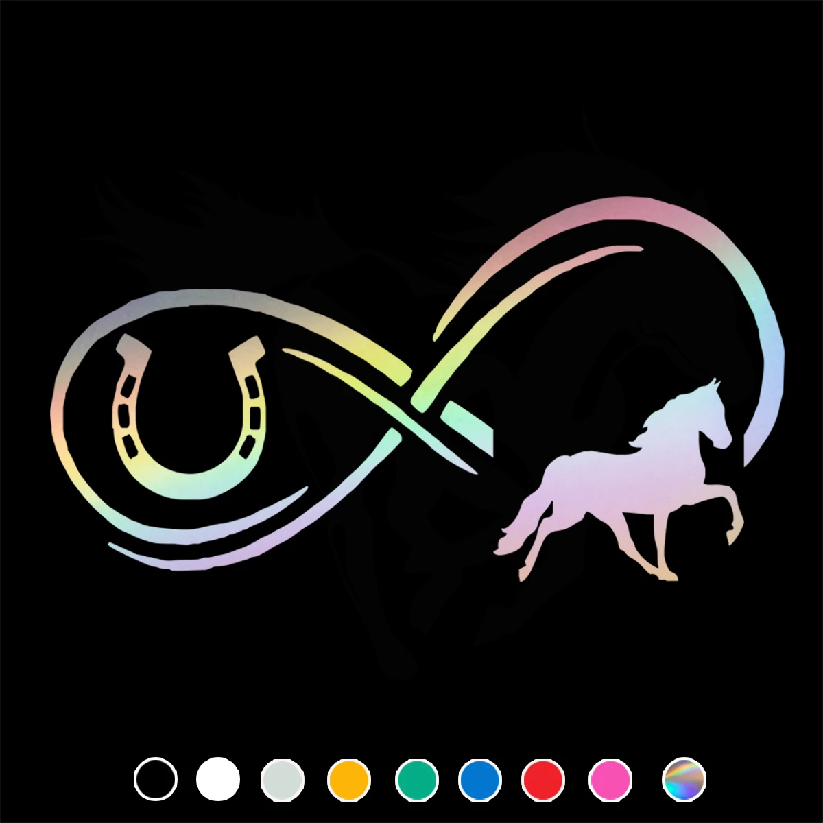 Stiker Mobil Kuda Stiker Tapal Kuda untuk Mobil Auto Motor Bumper Pintu Jendela Tubuh JAYJOE Stiker Mobil Vinil