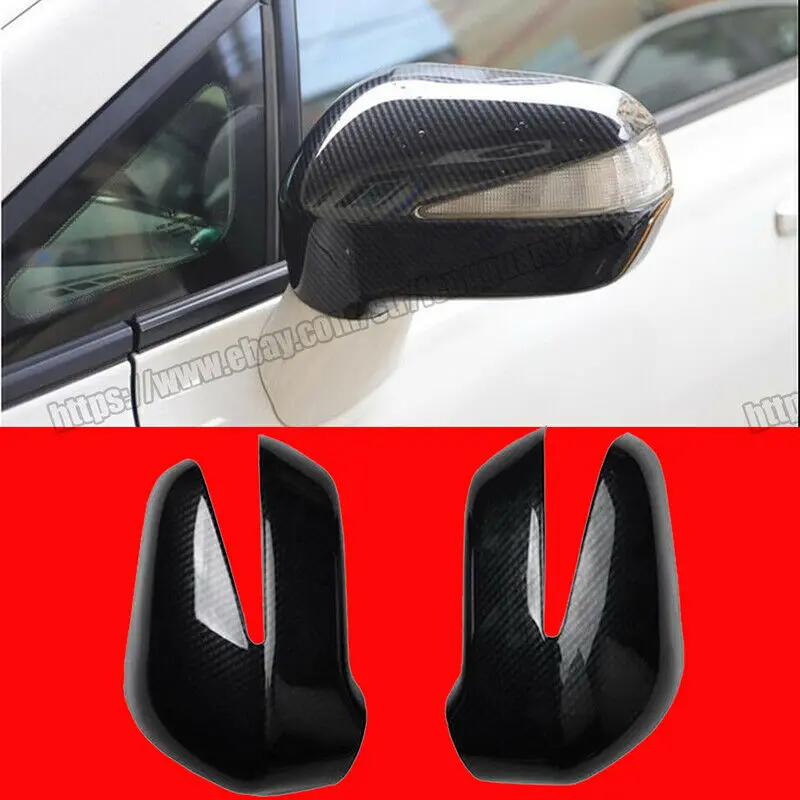 

For Honda CIVIC 2007-2011 2pcs Real carbon fiber Side Rearview Mirror Cover Trim