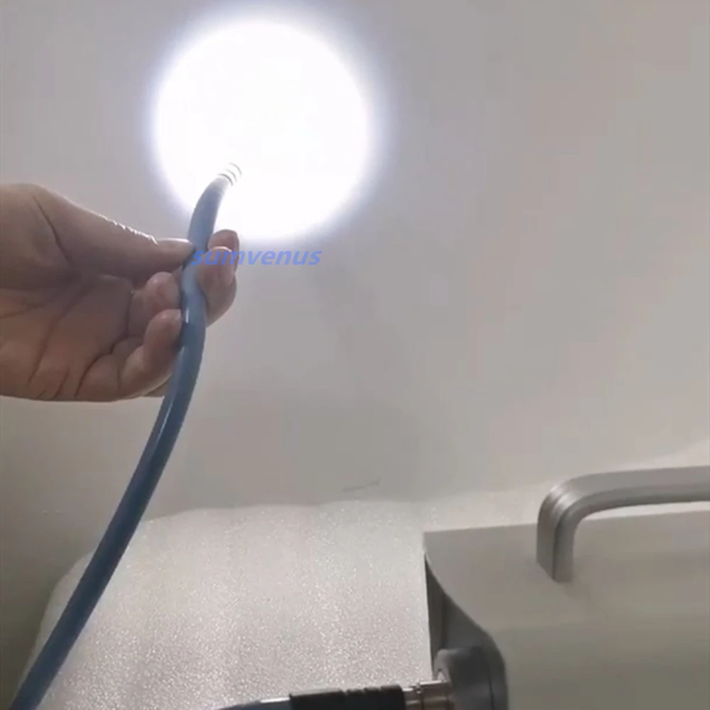 MINI sorgente di luce fredda medica a LED portatile adatta per interfaccia lupo endoscopio in fibra ottica esame chirurgia ginecologia animali