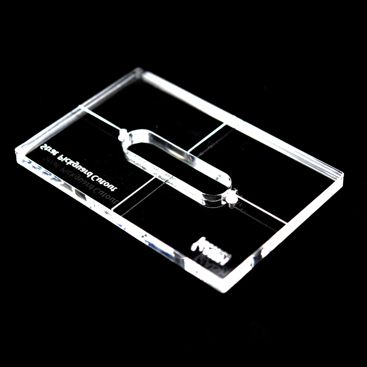 Dopro Acrylic Single Coil Pickup Routing Template Pickup Templates for Strat Guitar Body or Pickguard Rout