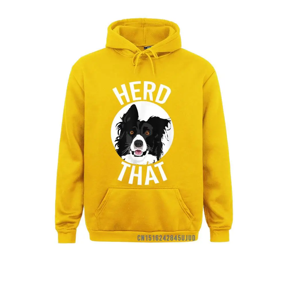 Funny Herd That Border Collie Pullover Animal Lover Dog Design Hoodies High Quality Long Sleeve Men Sweatshirts Clothes