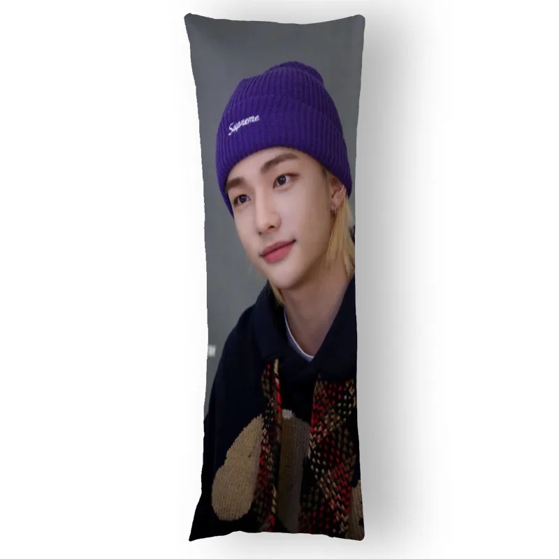 Hyunjin Dakimakura Hugging Body Pillow Case DIY Custom Throw Cushion Pillow Cover 7 Sizes