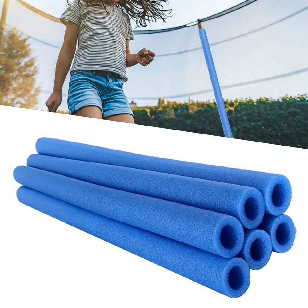 

6/12PCS 40CM Trampoline Poles Cover Padding Foam Tubing Foamed Pipe Sponge Casing Protective Trampoline Pole Foam Sleeves Blue