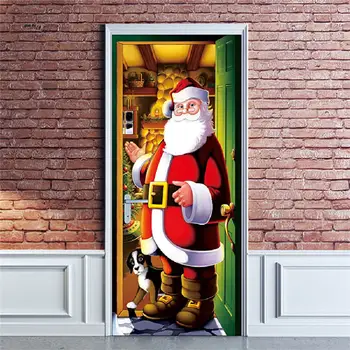 12 best sales Adesivos de porta de Natal - №6