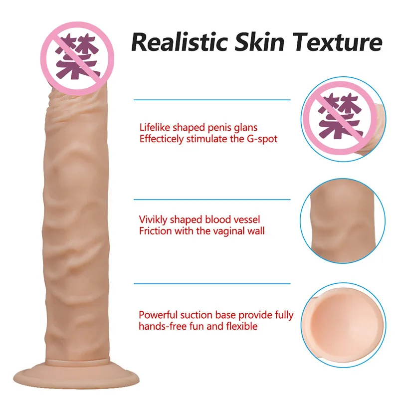 طويلة قضبان اصطناعية كبيرة حجم 25.5*4 سنتيمتر كبيرة دونغ الديك ضخمة دسار واقعية ديك الكبار النساء المثيرة إدراج الجنس منتجات الزجاج دسار #2