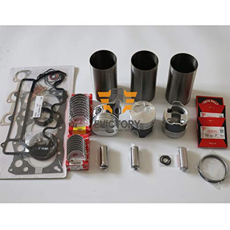 

For ISUZU 3LD1 overhaul kit water pump piston liner head gasket main conrod bearing set