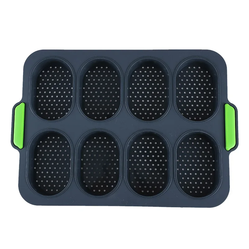 Mini Baguette Baking Tray Bread Baking Mold Silicone Non-stick Bread Tray Baking Mould For Baking French Bread Breadstick Roll