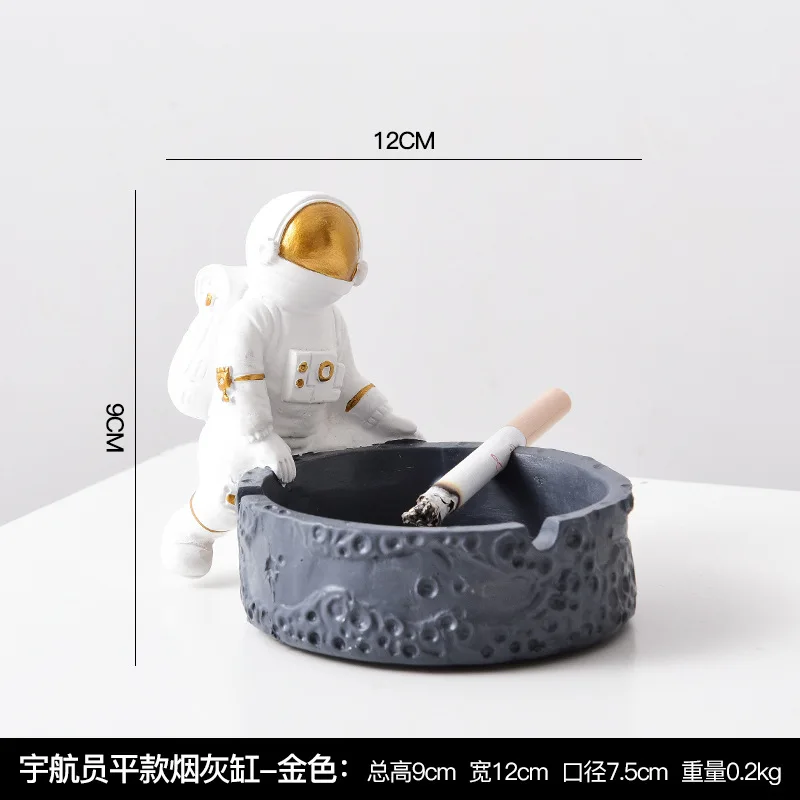 Rasin Astronaut Livingroom Ashtray Modern Home Accessories Office Desk Accessories