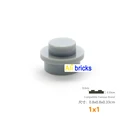 120 piezas gris claro