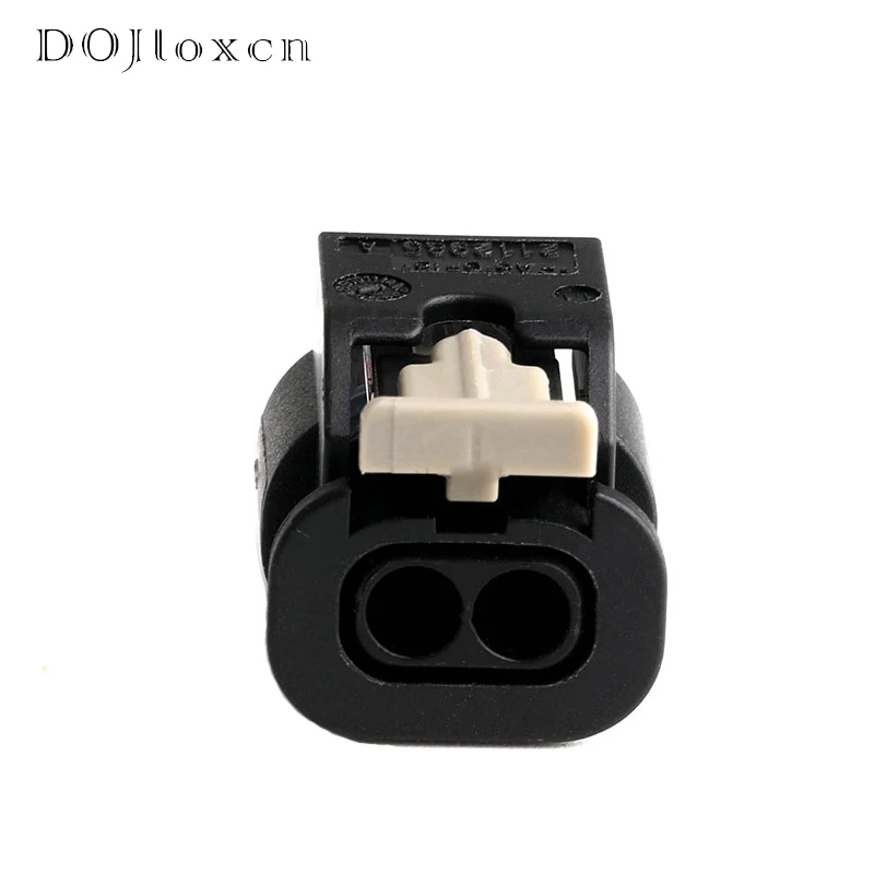 1 Set 2 Pin Car Impact Sensor Black Female Connector Waterproof Plug 0-2112986-1 1-1718643-1