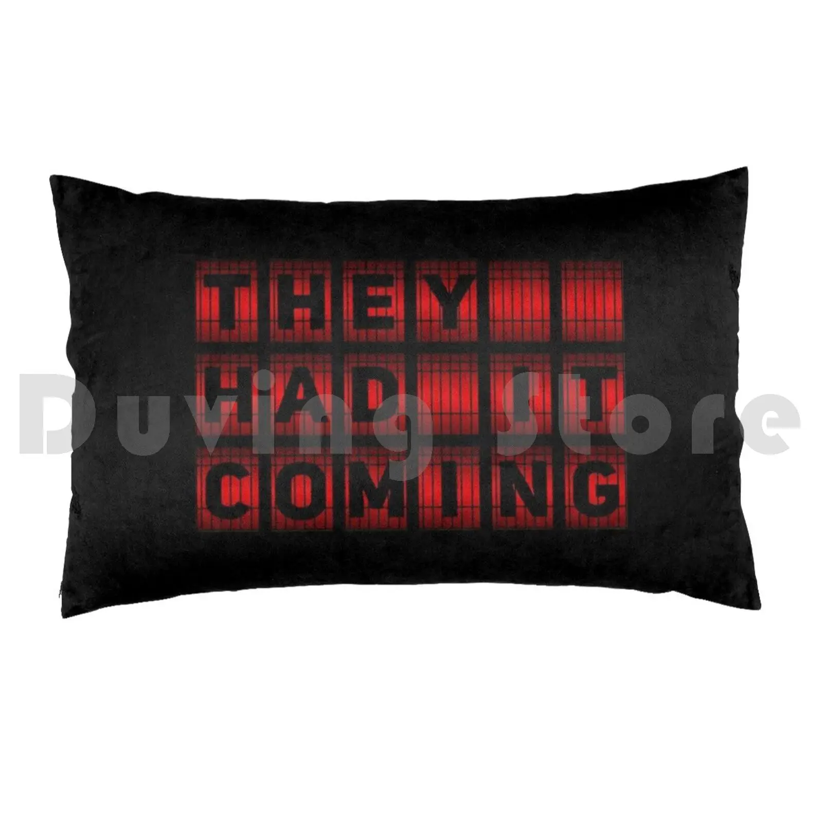 They Had It Coming Pillow Case Printed 50x75 Chicago Musical Musicals Broadway Movie Cell Block Tango Prison