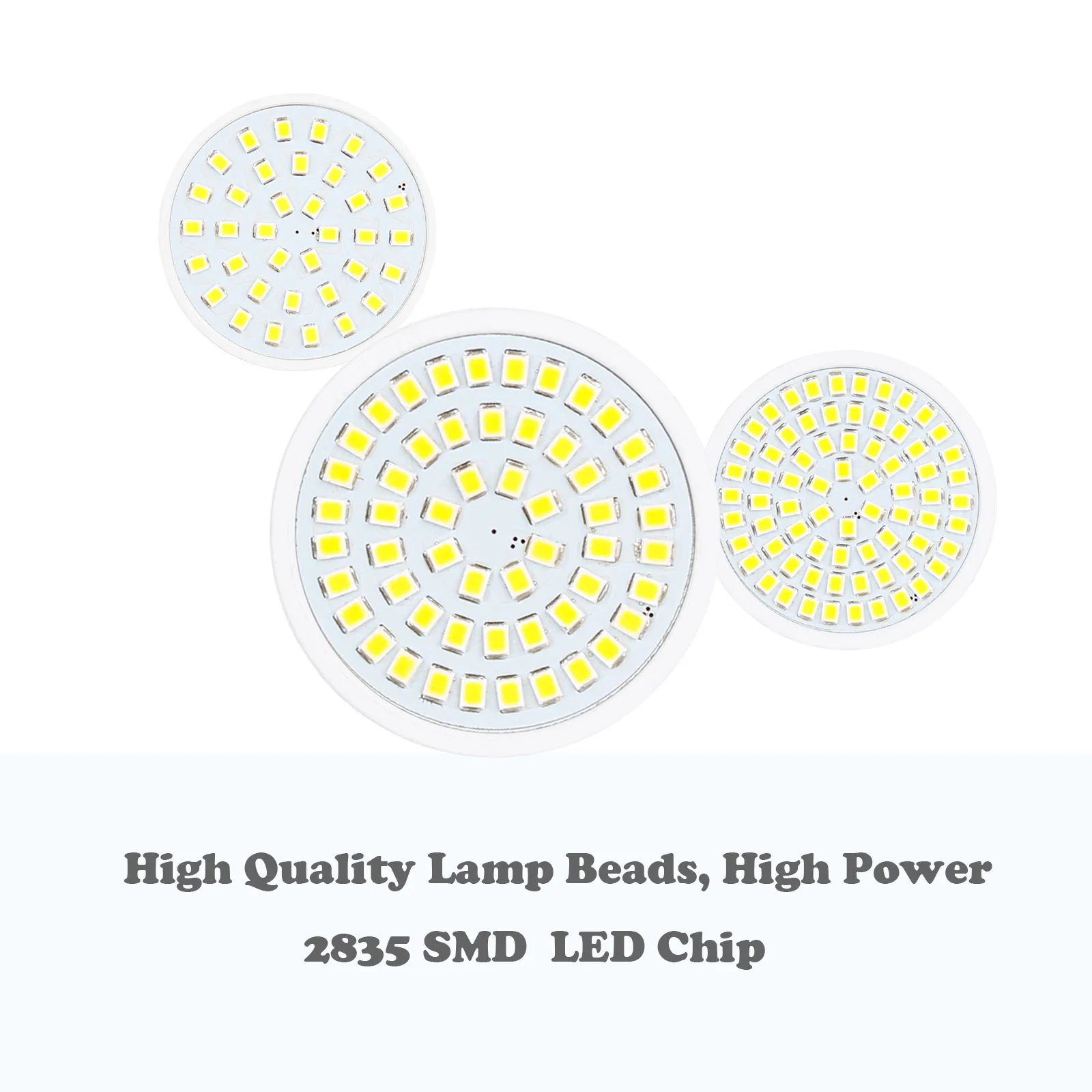 Imagem -05 - Lâmpada Led Branca Neutra Quente Holofotes Lâmpada para Casa Gu10 Mr16 E27 4w 6w 8w 2835smd 1224v 110v 220v 10 Peças por o Grupo