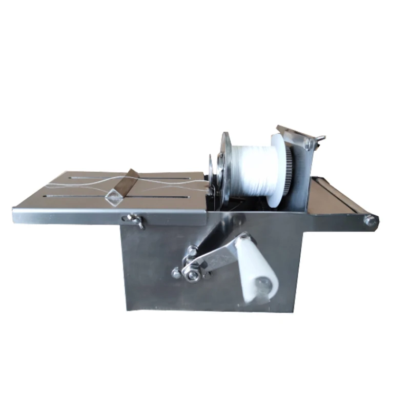 الفولاذ المقاوم للصدأ السجق الكمي آلة تقطيع 32 مللي متر/42 مللي متر عيار السجق الخافق التلقائي السجق ماكينة ربط