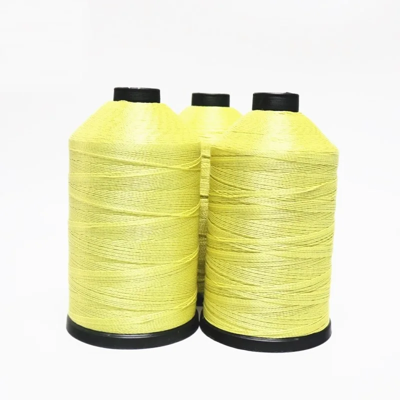 High temperature resistant aramid sewing thread fire resistant thread for flame retardant wear-resistant glove 100g/roll