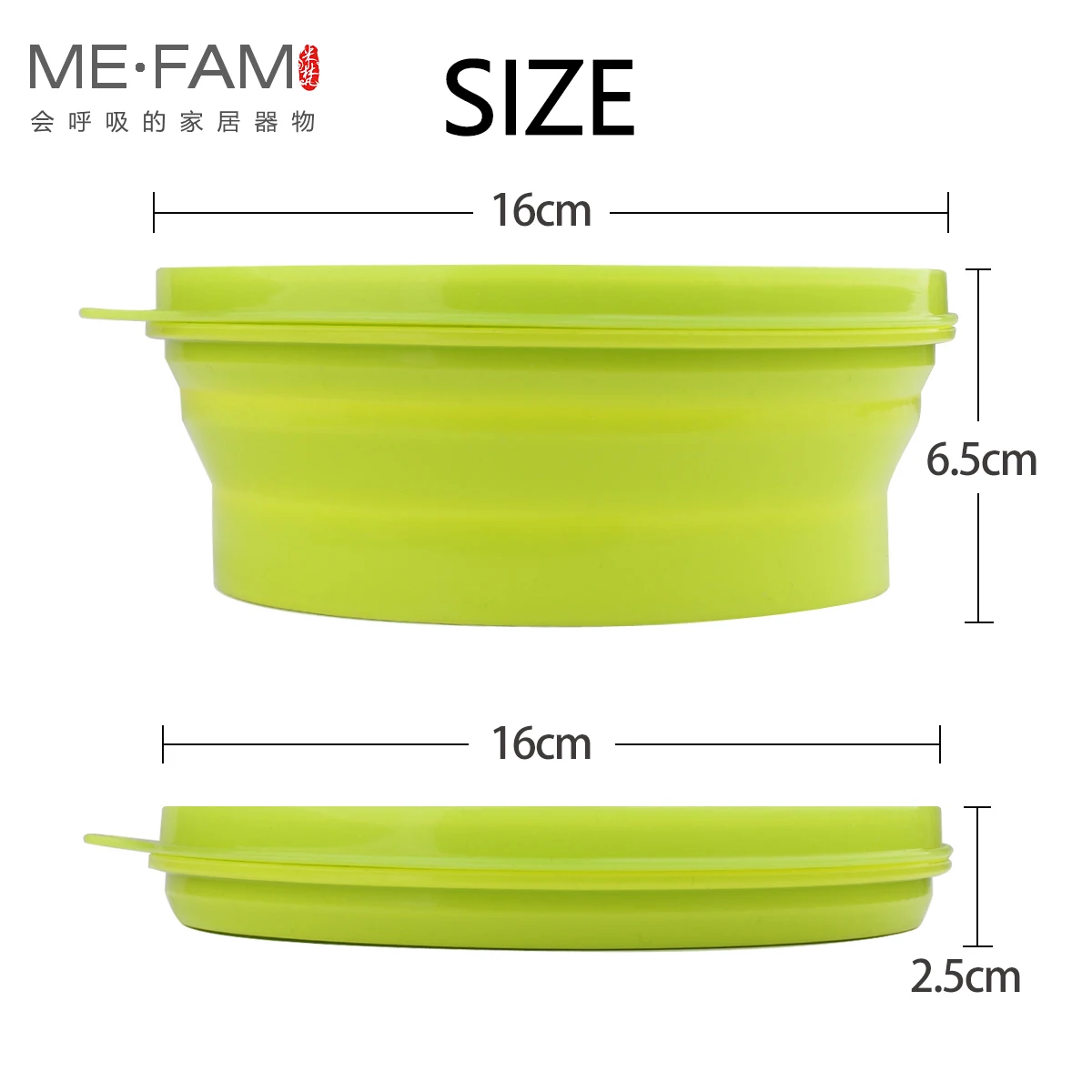 Outdoor Travel Portable Silicone Collapsible Bowl Folding Cup Set With Lids 27oz Food Storage Lunch Box Children Anti Fall Bowls