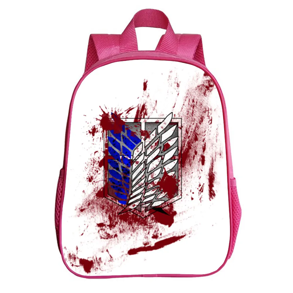 

Attack On Titan Backpack Anime Eren Cosplay Student Bag Teenagers School Bag Unisex Casual Backpack 12 Inches