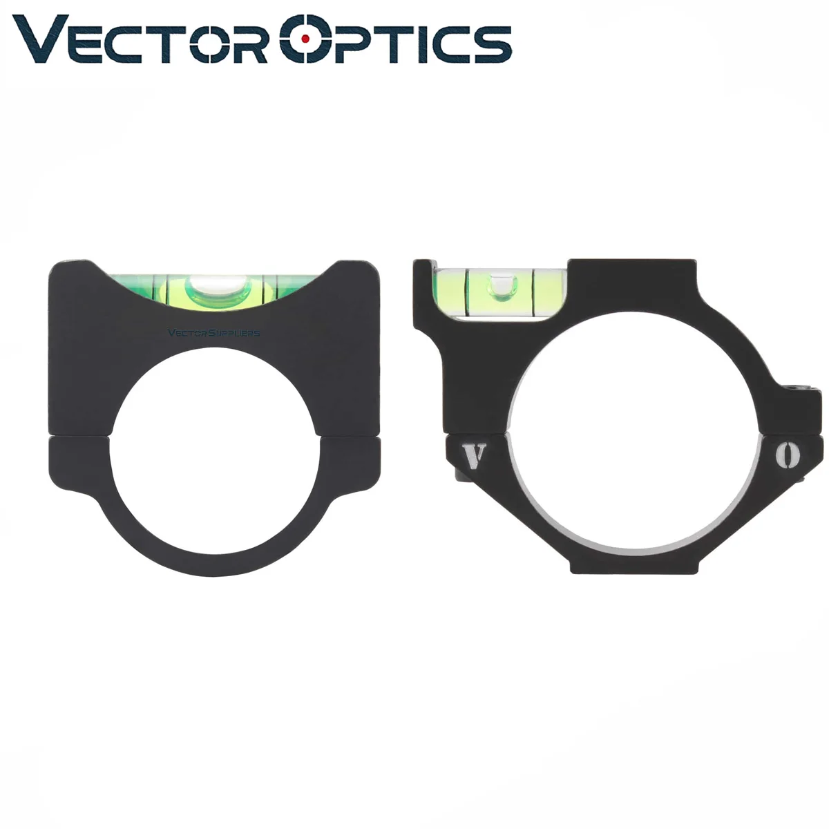 Vector Optics 25.4/30/35mm ACD Bubble Level Mount Ring With Compass Full Metal Designed For Real Fire Caliber Scope Accessories