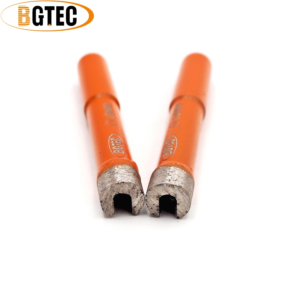 BGTEC 10Pcs เส้นผ่านศูนย์กลาง10มม.รอยต่อเพชรเจาะ Core Bits (เปียก) m14สำหรับเจาะหินแกรนิตและเบญจมบพิตร Hole Saw