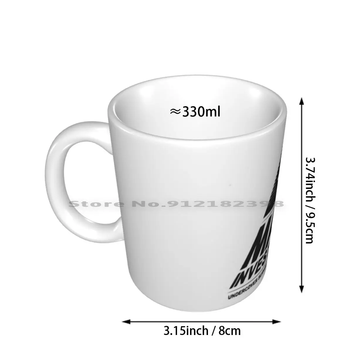 Investigation Ceramic Mugs Coffee Cups Milk Tea Mug Veronica Veronica Ivestigation Omicide Tv Series Tv Series Fan Fans Movie