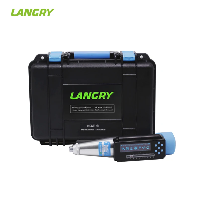 لانجري HT225-NB مطرقة اختبار خرسانة رقمية لاختبار قوة الخرسانة
