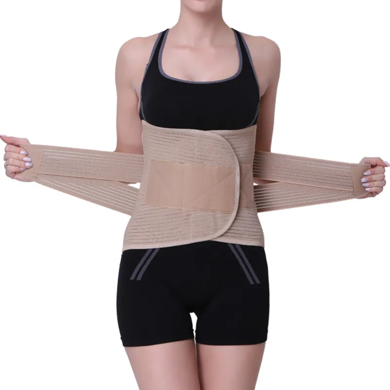 Adjustable XXXL XXL Waist Trainer Posture Corrector Widened Health Care Waist Back Belt Brace Lumbar Support with Warm Patches