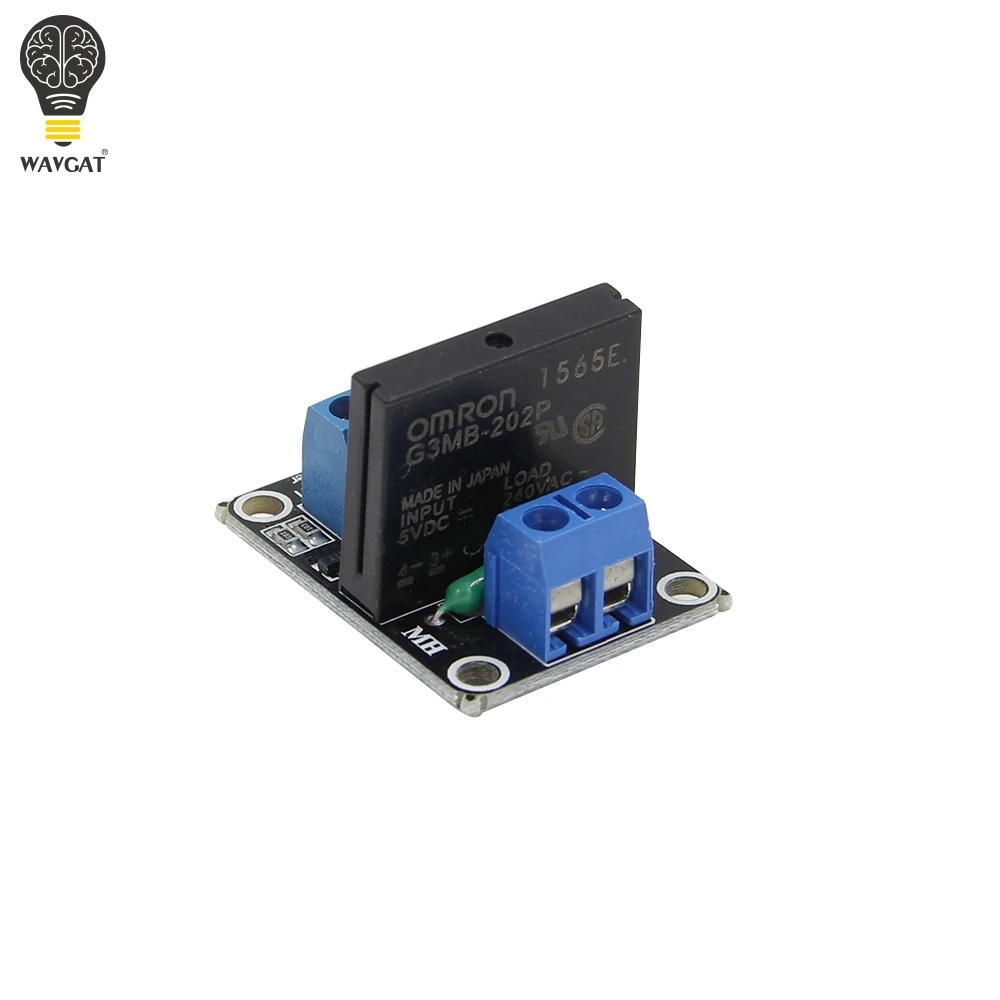 WAVGAT 12V Relay 1 2 4 8 Channel SSR High Low Level Solid State Relay Module 250V 2A For Arduino