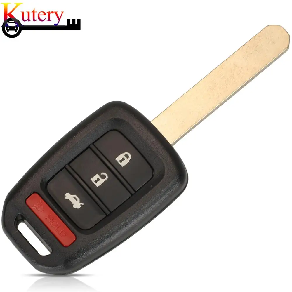 jingyuqin MLBHL1K6-1TA Remote Smart Car Key For Honda Accord Civic City Fit CRV HRV Jazz Vezel 4Buttons 434Mhz ID47 Chip