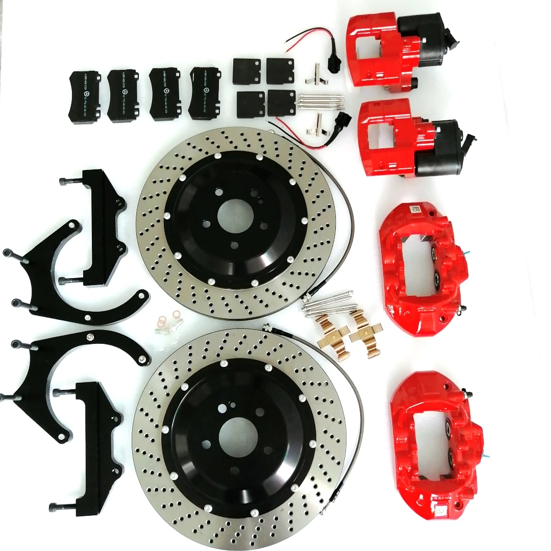 

Jekit Car Brake System Dual Caliper GT4 BELFE 380*28mm Kit For Toyota Wilfa Rear