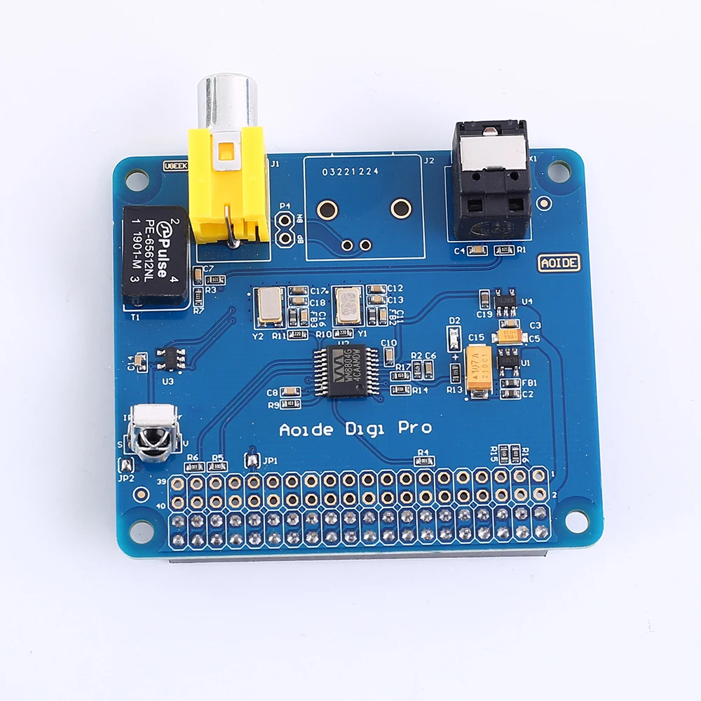 AOIDE-tarjeta de sonido Digital HIFI DiGi Pro para Raspberry Pi DC 3,3 V, módulo amplificador IIS